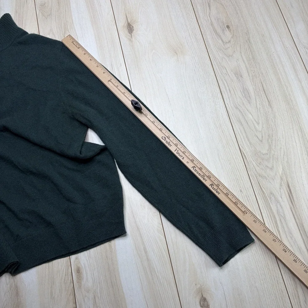 John W. Nordstrom Cashmere 1/4 Zip Knit Sweater Mens Sz Medium Lot Of 2